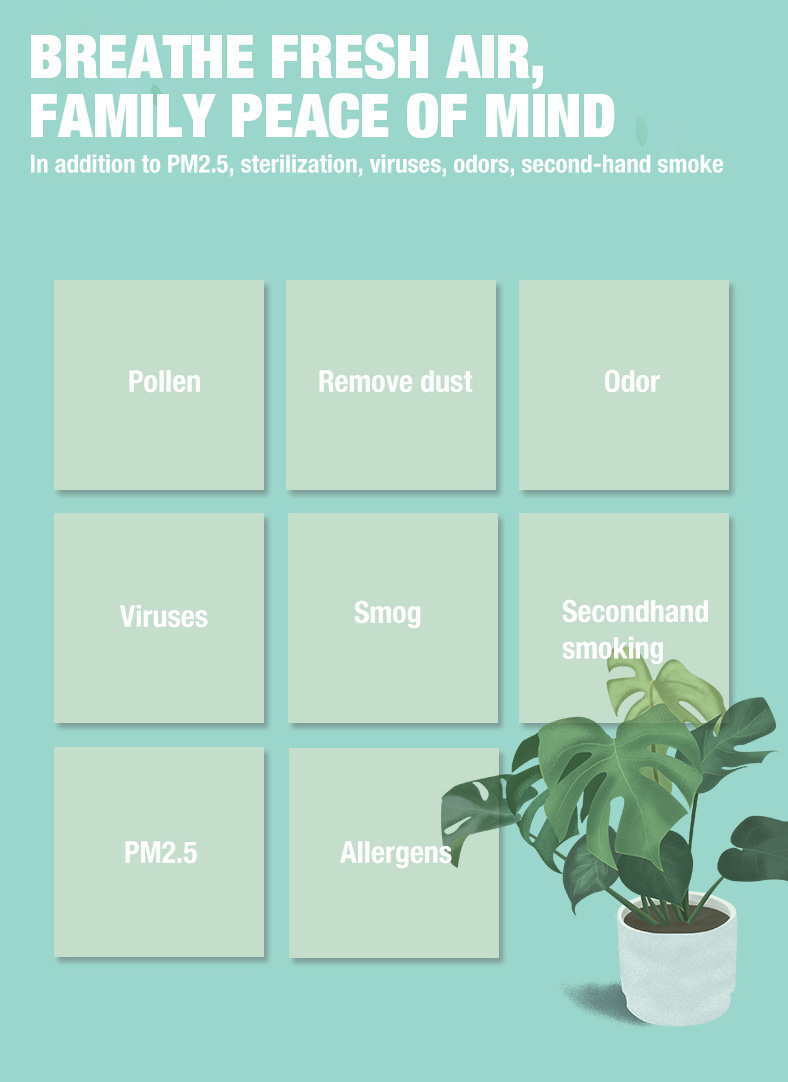 M&aacute;y lọc kh&ocirc;ng kh&iacute; để b&agrave;n Olansi A4 Pro (3)