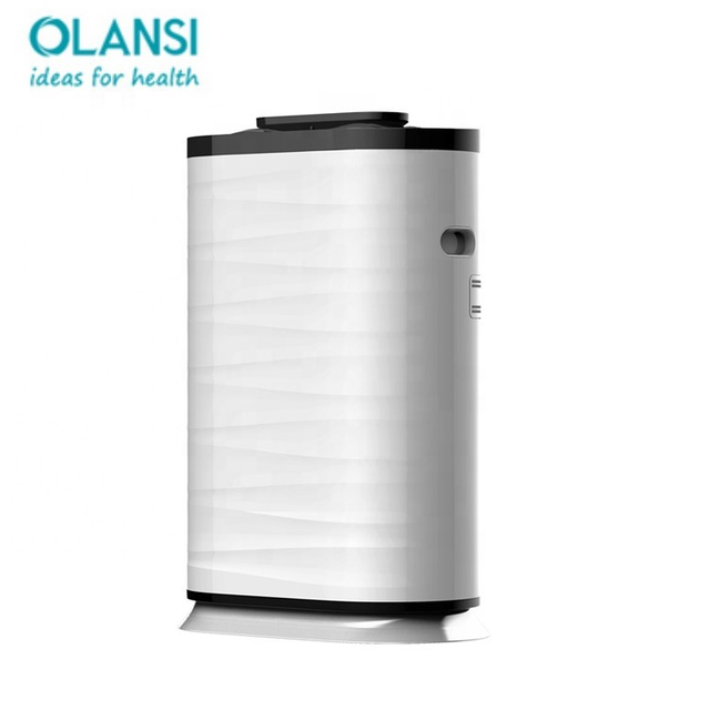 OLANSI K09A 600CADR Máy lọc không khí HEPA tiếng ồn thấp Cảm biến laser và cảm biến bụi PM1.0 PM2.5 Máy lọc không khí điều khiển từ xa WiFi cho gia đình