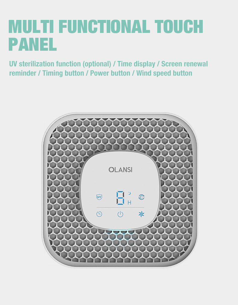 M&aacute;y lọc kh&ocirc;ng kh&iacute; để b&agrave;n Olansi A4 Pro (8)