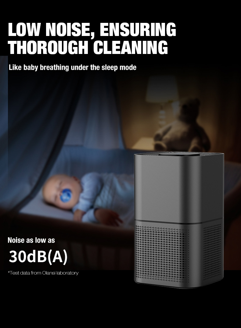 M&aacute;y lọc kh&ocirc;ng kh&iacute; để b&agrave;n Olansi A4 Pro (7)